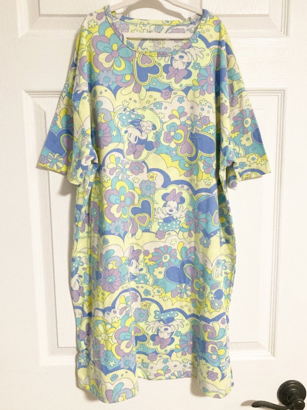 GapKids x Disney Minnie Mouse PJ Dress Nightgown Size 12 100% Recycled